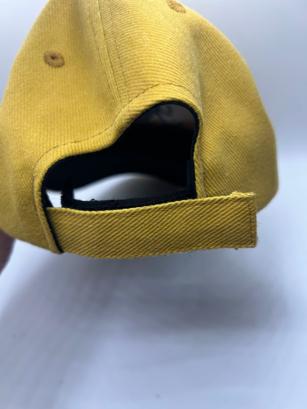 Cape Robbin Yellow Kids Baseball Cap with Blue "Princess" Embroidery - Picture 7 of 7